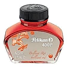 PELİKAN 4001 KIRMIZI DOLMA KALEM MÜREKKEBİ