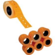 TANEX 12X21MM TANEX ÇİZGİLİ FOSF.TURUNCU FİYAT ETİKETİ