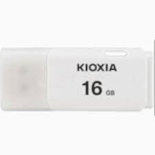 KIOXIA 16GB U202 USB 2.0 BEYAZ FLASH BELLEK