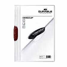DURABLE 2260 KIRMIZI SWINGCLIP SIKIŞTIRMALI DOSYA