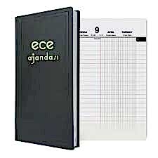 ECE NO:8 17x33 ASYA KLASİK AJANDA
