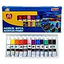 SÜDOR AKRİLİK BOYA MY DIDO 12 LI TUP