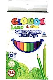 GLOBOX JUMBO KURU BOYA 12 Lİ