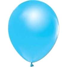 VATAN BALON METALİK AÇIK MAVİ 100 LÜ