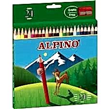 ALPİNO AL-658 24 LÜ UZUN KURU BOYA