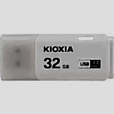 KIOXIA 32GB U301 USB 3.2 BEYAZ FLASH BELLEK