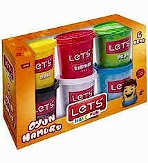 LETS OYUN HAMURU 6 RENK 690GR L-8350