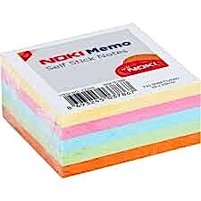 NOKİ MEMO 50MM X 50MM 250 YP KÜP BLOK PASTEL KOD 12203