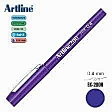 ARTLINE 200N KEÇE UÇLU YAZI KALEMİ 0.4MM MOR