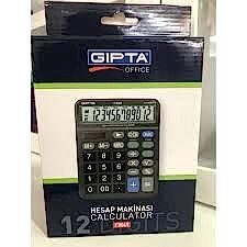 GIPTA F3049 HESAP MAK.12HANE VERGİ FONKS. MASA TİPİ