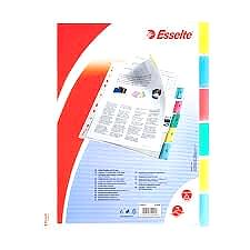 ESSELTE 414160 6LI POŞET DOSYALI RENKLİ AYRAÇ