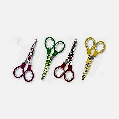 GIPTA K704 ÇOCUK MAKASI KÜT UÇLU DESENLİ