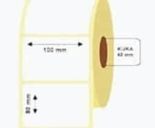 80X100 500 LÜ TERMAL BARKOD ETİKETİ