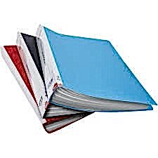 BAFİX KATALOG DOSYA 60 LI SİYAH-MAVİ-KIRMIZI