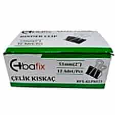 BAFİX KISKAÇ (KLİPS) ÇELİK 25 MM BFX-025