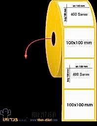100x100 400LÜ TERMAL BARKOD ETİKETİ