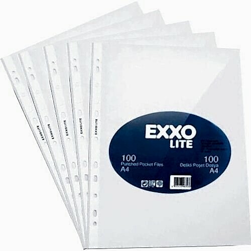 EXXO TP100 POŞET DOSYA A4 100LU