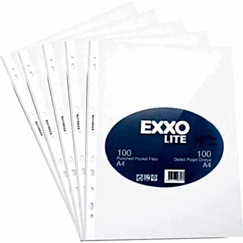 EXXO TPX100 POŞET DOSYA A4 100LÜ