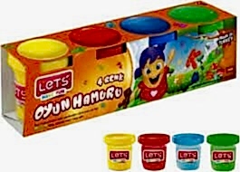 LETS OYUN HAMURU 4 RENK 224 GR L8240