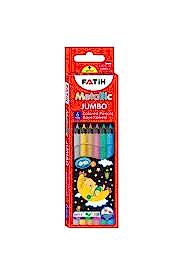 FATİH 6LI JUMBO METALİK TAM BOY BOYA KALEMİ