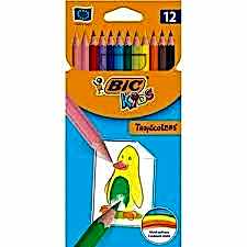 BİC TROPICOLORS KURU BOYA 12Lİ