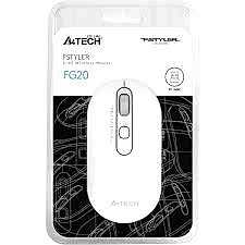 A4TECH FG20 USB BEYAZ KABLOSUZ NANO 2000DPI MOUSE