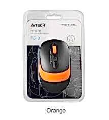 A4TECH FG10 TURUNCU NANO KABLOSUZ OPTİK 2000 DPİ MOUSE