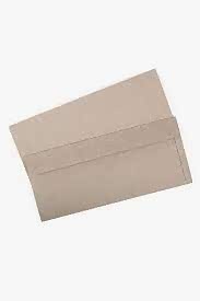 105X240 DİPLOMAT ZARFI KRAFT 90GR SİLİKONLU