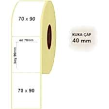 70X90 TERMAL BARKOD ETİKETİ 500 LÜ