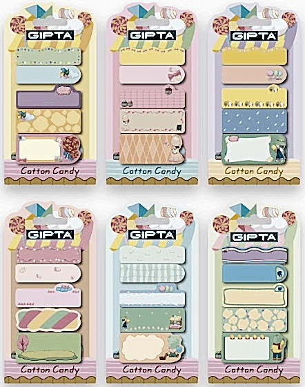 GIPTA YAPIŞKANLI NOT FESTİVE NOTES 20YP 5 PARÇA K0132