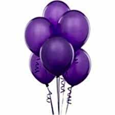 NEDİ BALON METALİK MOR 100LÜ