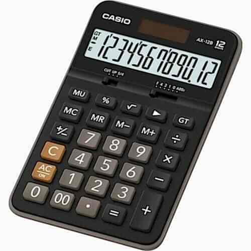 CASIO AX-12B HESAP MAKİNASI