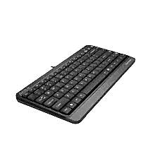 A4TECH FK11 Q USB KABLOLU MİNİ GRİ SİYAH KLAVYE