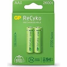GP AA 2600MAH ŞARJ EDİLEBİLİR 4+2 6 LI KALEM PİL