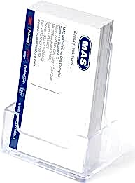 MAS 482 KARTVİZİTLİK DİKEY AYNALI ŞEFFAF