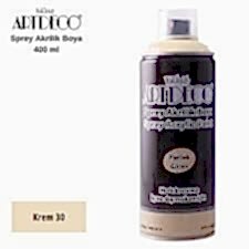 ARTDECO AKRİLİK SPREY BOYA 400-030 400ML KREM