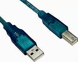 VCOM CU201 5MT MAVİ USB YAZICI KABLOSU