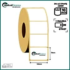 100X70 500 LÜ TERMAL BARKOD ETİKETİ