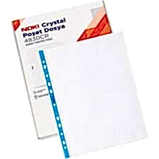 DOSY KRİSTAL POŞET DOSYA A4 100LÜ PK