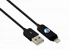 VCOM M546 1M İPHONE LEDLİ ŞARJ KABLOSU