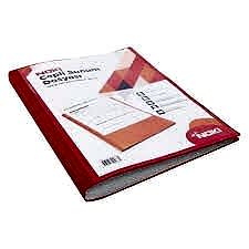 NOKİ SUNUM DOSYA A4 100 LÜ CEPLİ KIRMIZI