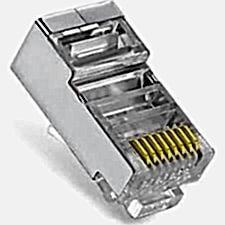VCOM RJ-45 8P8C CAT5 KONNEKTÖR 100LÜ