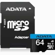 ADATA 64GB MİCRO SDXC CARD APATRER IHS-I CLASS10 V10