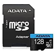 ADATA 128GB MİCRO SDXC CARD APATRER IHS-I CLASS10 V10