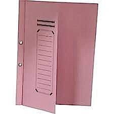 BAFİX YARIM KAPAK TELLİ DOSYA 1.KALİTE PEMBE