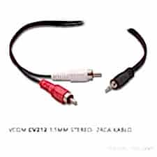 VCOM CV212 1,5MT 3,5MM STEREO TO 2RCA KABLO