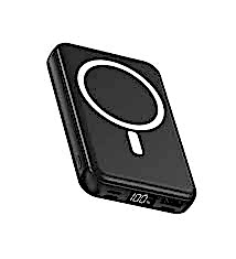 SNAPMAX SNP-3005 SİYAH 10.000 MAH KABLOSUZ HIZLI POWERBANK WİRELESS