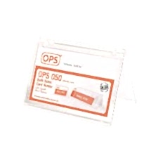 OPS KARTVİZİTLİK ÇİFT TARAFLI YATAY 90*55MM DP 050