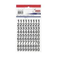 TANEX STC-413 ŞEFFAF RAKAM ETİKETİ