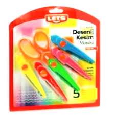 LETS FMS-08 5 İ 1 YERDE DESENLİ KESİM MAKASI